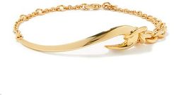 Hook Gold-vermeil Bracelet - Mens - Yellow Gold