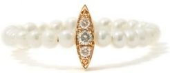 Perle Rare Diamond, Pearl & 14kt Rose-gold Ring - Womens - Pearl