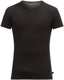 Jack Pima-cotton T-shirt - Mens - Black