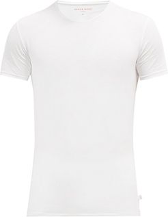Jack Pima-cotton Crew-neck T-shirt - Mens - White