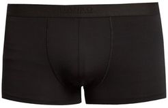 Micro-touch Jersey Boxer Trunks - Mens - Black