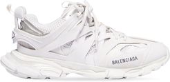 Track Sneaker White - Man - 6 - Polyester, Polyurethane & Nylon