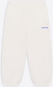 Kids - Balenciaga Logo Jogging Pants Purple - Unisex - 2 - Organic Cotton