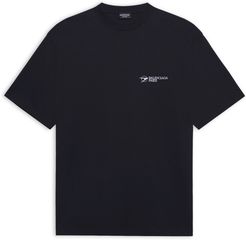 Corporate Medium Fit T-shirt Black - Man - XS - Cotton