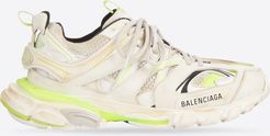 Track Sneaker Worn Out White - Man - 6 - Polyurethane, Polyester & Nylon