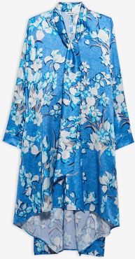 Vareuse Dress Blue - Woman - 2 - Silk