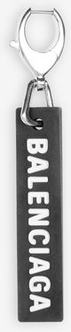 Rubber Tag Earring - BLACK - Unisex -Polyurethane & Brass