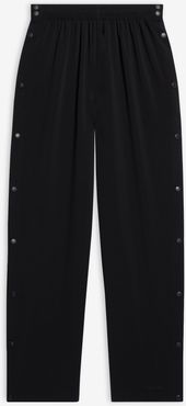 Snapped Pants Black - Man - 40 - Viscose