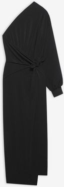 Body Wrap Dress Black - Woman - 2 - Viscose, Nylon & Elastane