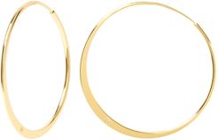 Basic Flat Hoop Earrings