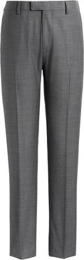 Extra-Slim Italian Wool Suit Pant