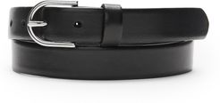 Skinny Leather Trouser Belt