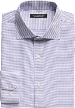 Slim-Fit Non-Iron Dress Shirt with Cutaway Collar