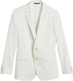 Slim Cotton-Linen Suit Jacket
