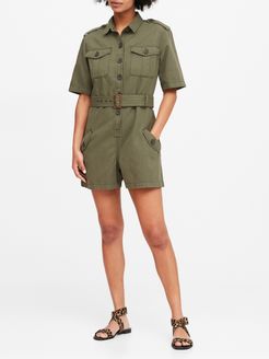 Petite Heritage Safari Romper