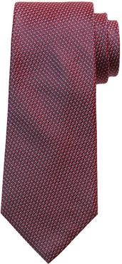 Micro Dot Geo Silk Tie