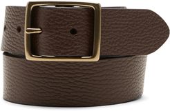 Pebbled Leather Belt