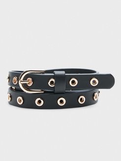 Skinny Grommet Belt