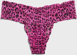 Never Say Never Printed Cutie Thong