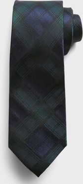 Black Watch Plaid Tie