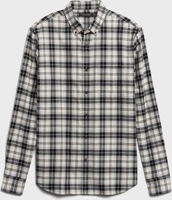 Untucked Standard-Fit Flannel Shirt