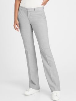 Petite Logan Trouser-Fit Washable Wool-Blend Pant