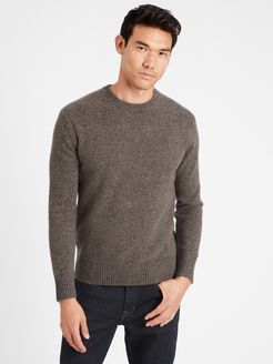 Heritage Recycled Cashmere Crew-Neck Sweater