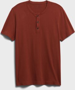 Soft Wash Henley T-Shirt