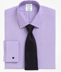 Regent Fitted Dress Shirt, Non-Iron Spread Collar French Cuff