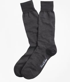 Merino Wool Mini Dot Crew Socks