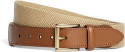 Canvas Leather Belt