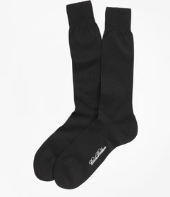 Egyptian Cotton Jersey Knit Crew Socks