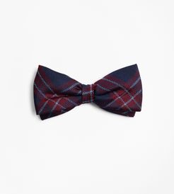 Boys' Plaid Pre-Tied Bow Tie