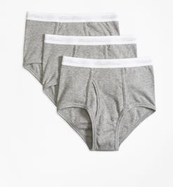 Boys' Three-Pack Cotton Briefs