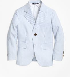 Boys' Two-Button Seersucker Junior Jacket
