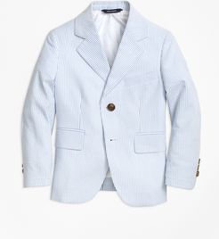 Boys' Two-Button Seersucker Prep Jacket