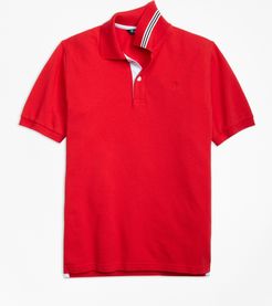 Boys' Short-Sleeve Pique Polo Shirt
