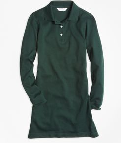 Girls' Girls Long-Sleeve Polo Dress