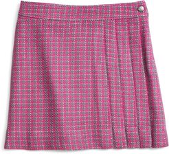 Girls' Girls Houndstooth Skirt