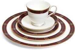 Signature Tartan Five-Piece China Place Setting