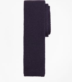 Square End Knit Tie