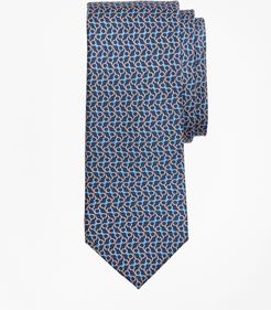 Bit Chain Link Print Tie