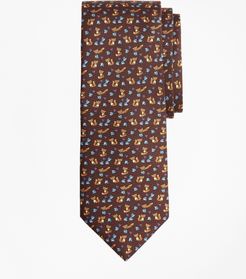 Fox Print Tie