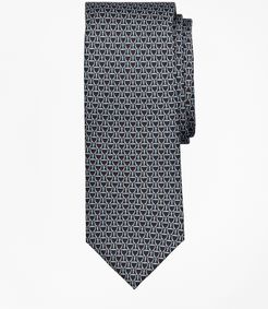 Horseshoe Print Tie