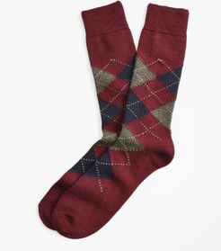 Argyle Crew Socks