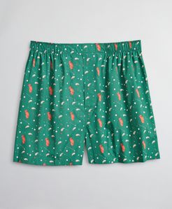 Traditional Fit Golf Motif Boxers