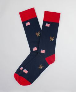 Eagle-Patterned Socks