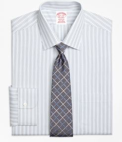 Madison Classic-Fit Dress Shirt, Non-Iron Alternating Stripe