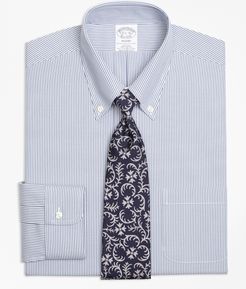 Stretch Regent Fitted Dress Shirt, Non-Iron Candy Stripe