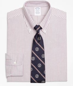 Original Polo Button-Down Oxford Regent Fitted Dress Shirt, Ground Stripe
